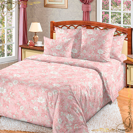 Комплект постельного белья Лана 3. Материал бязь. Цвет розовый. 