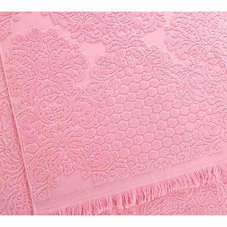 Полотенце Монако розовый пл. 500 гр/м2. Материал махра. Цвет розовый.