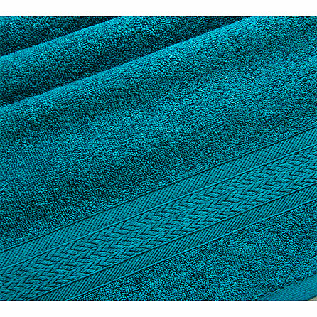 Полотенце Утро морская волна пл. 400 гр/м2. Материал махра. Цвет зеленый.