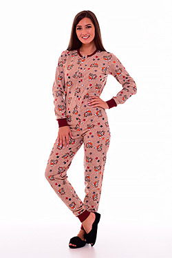 Пижама-комбинезон из хлопка 1-145