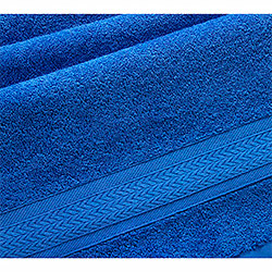 Махровое полотенце Утро синее пл. 400 гр м2