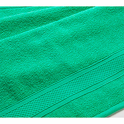 Полотенце махровое Зеленый пл. 400 гр м2 с бордюром