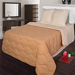 Одеяло микрофибра Comfort Collection коричневое