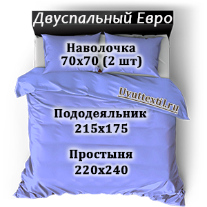 Размеры двуспальногоспального евро постельного белья